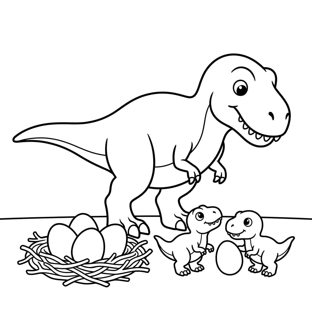 Free Printable Free Albertosaurus Facts & Coloring Pages for Kids PDF - High Resolution Sheet 4