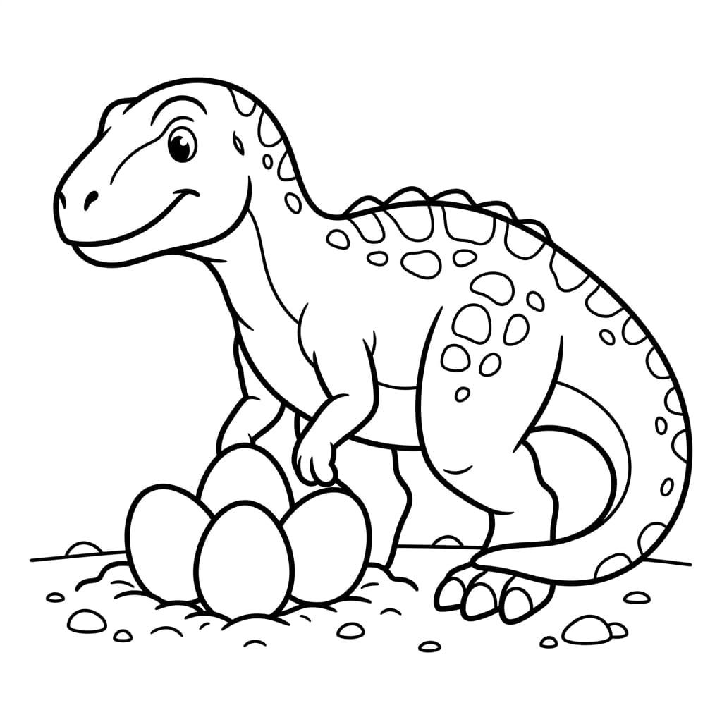 Free Printable Free Carcharodontosaurus Facts & Coloring Pages for Kids PDF - High Resolution Sheet 4
