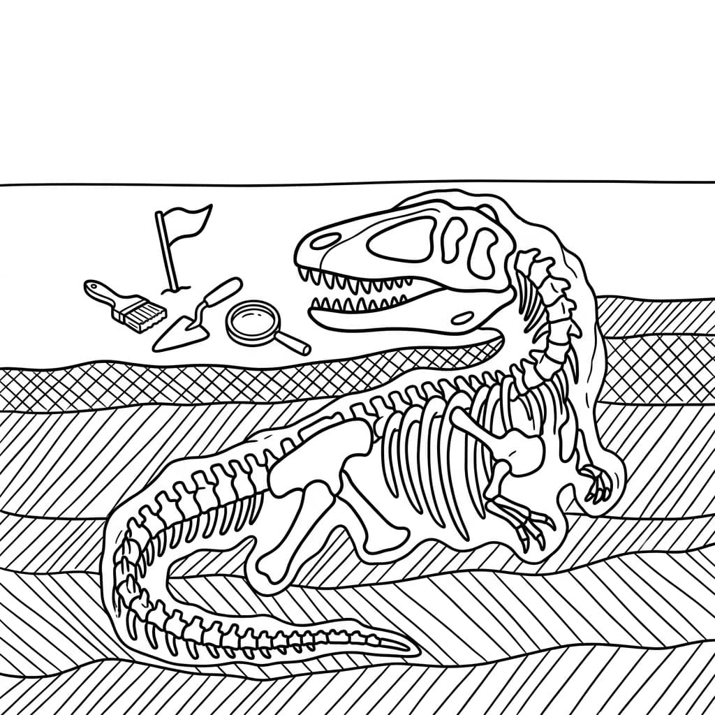 Free Printable Free Carcharodontosaurus Facts & Coloring Pages for Kids PDF - High Resolution Sheet 5