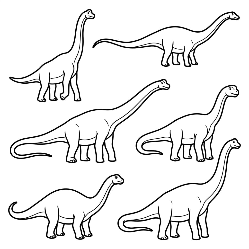 Free Printable Free Dreadnoughtus Facts & Coloring Pages for Kids PDF - High Resolution Sheet 3