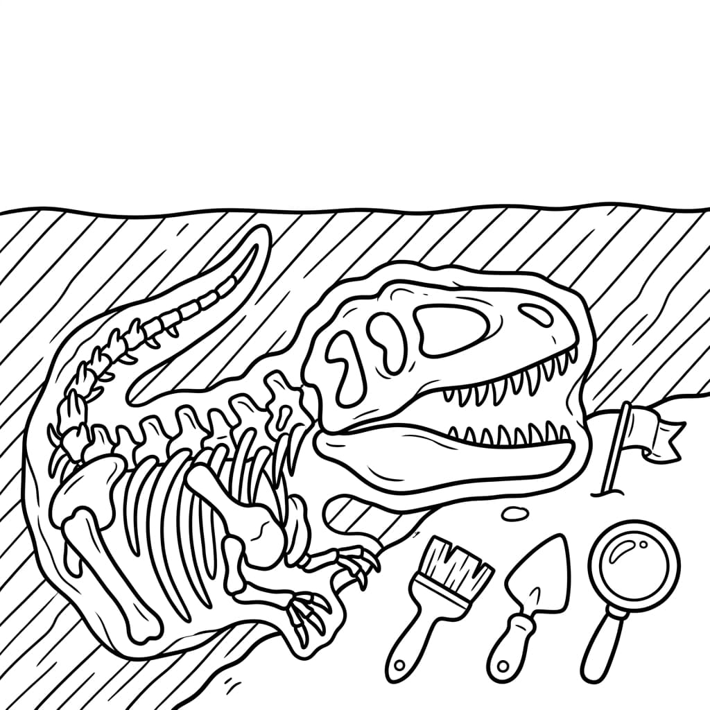Free Printable Free Giganotosaurus Facts & Coloring Pages for Kids PDF - High Resolution Sheet 5