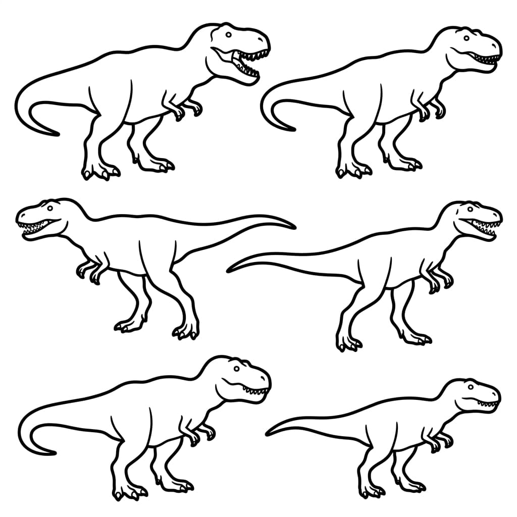 Free Printable Free Gorgosaurus Facts & Coloring Pages for Kids PDF - High Resolution Sheet 3