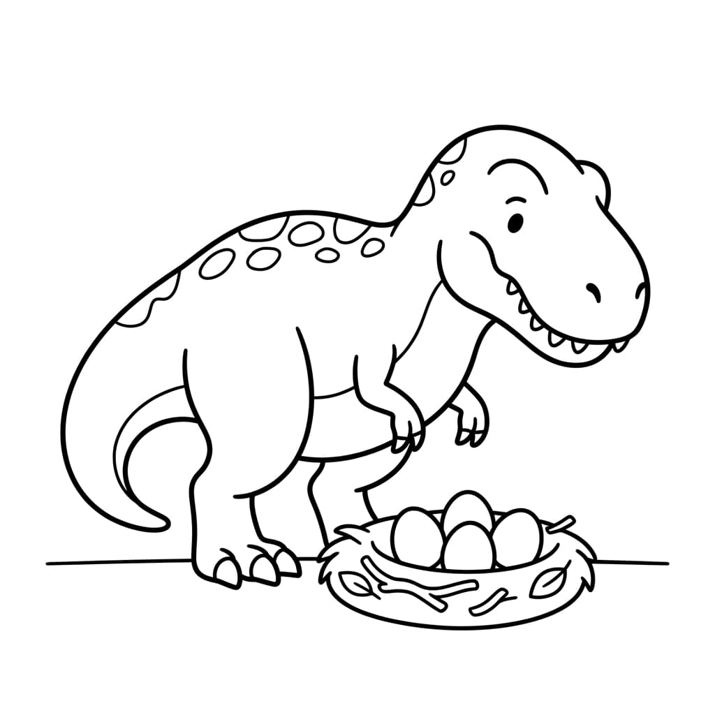 Free Printable Free Gorgosaurus Facts & Coloring Pages for Kids PDF - High Resolution Sheet 4