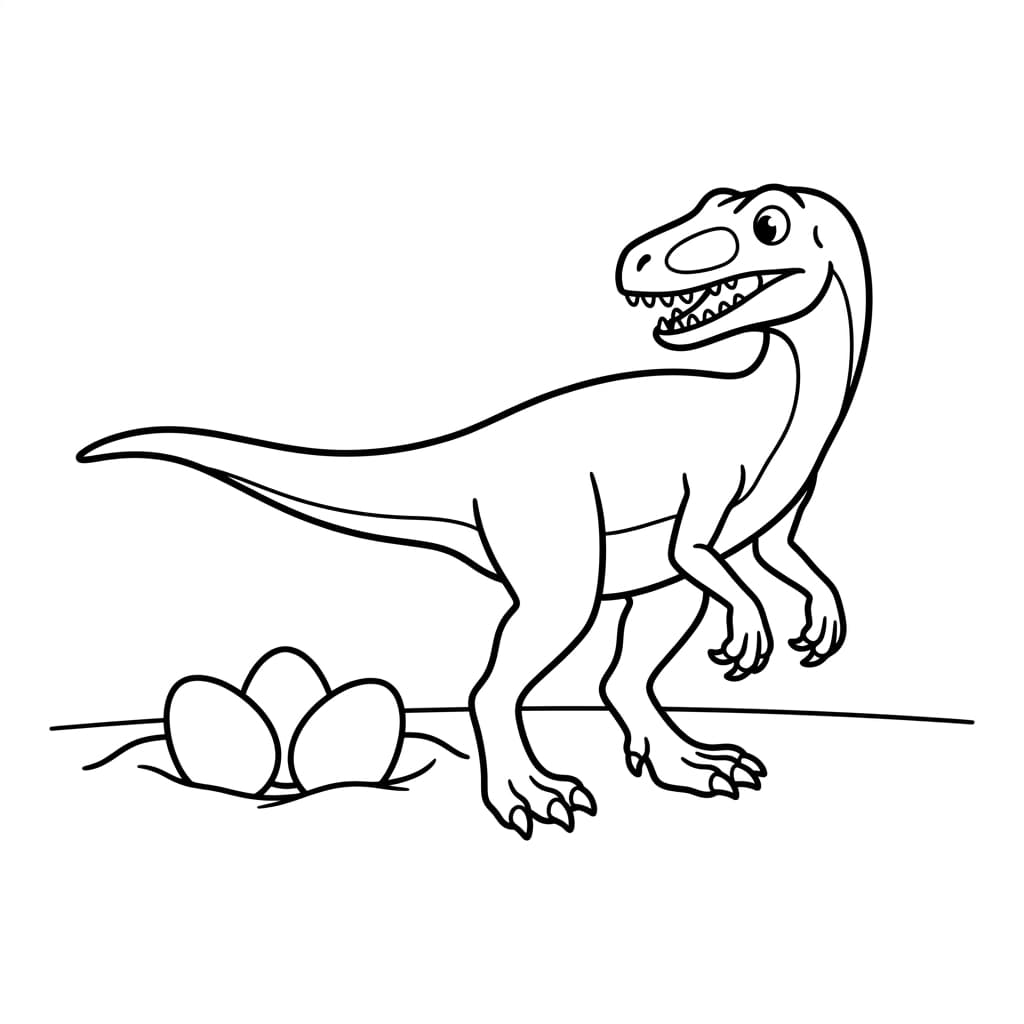 Free Printable Free Herrerasaurus Facts & Coloring Pages for Kids PDF - High Resolution Sheet 4