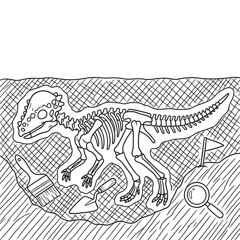 Free Printable Free Homalocephale Facts & Coloring Pages for Kids PDF - High Resolution Sheet 5