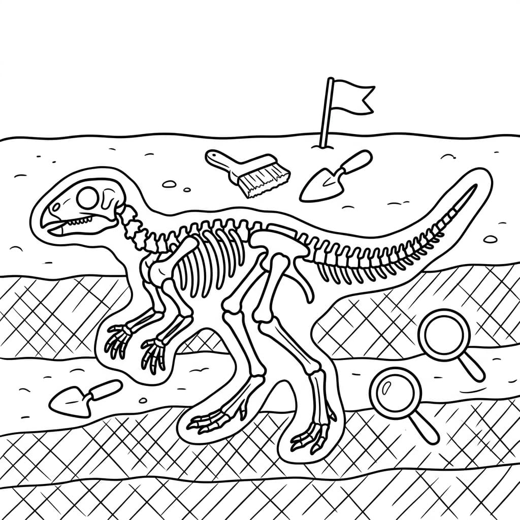 Free Printable Free Hypsilophodon Facts & Coloring Pages for Kids PDF - High Resolution Sheet 5