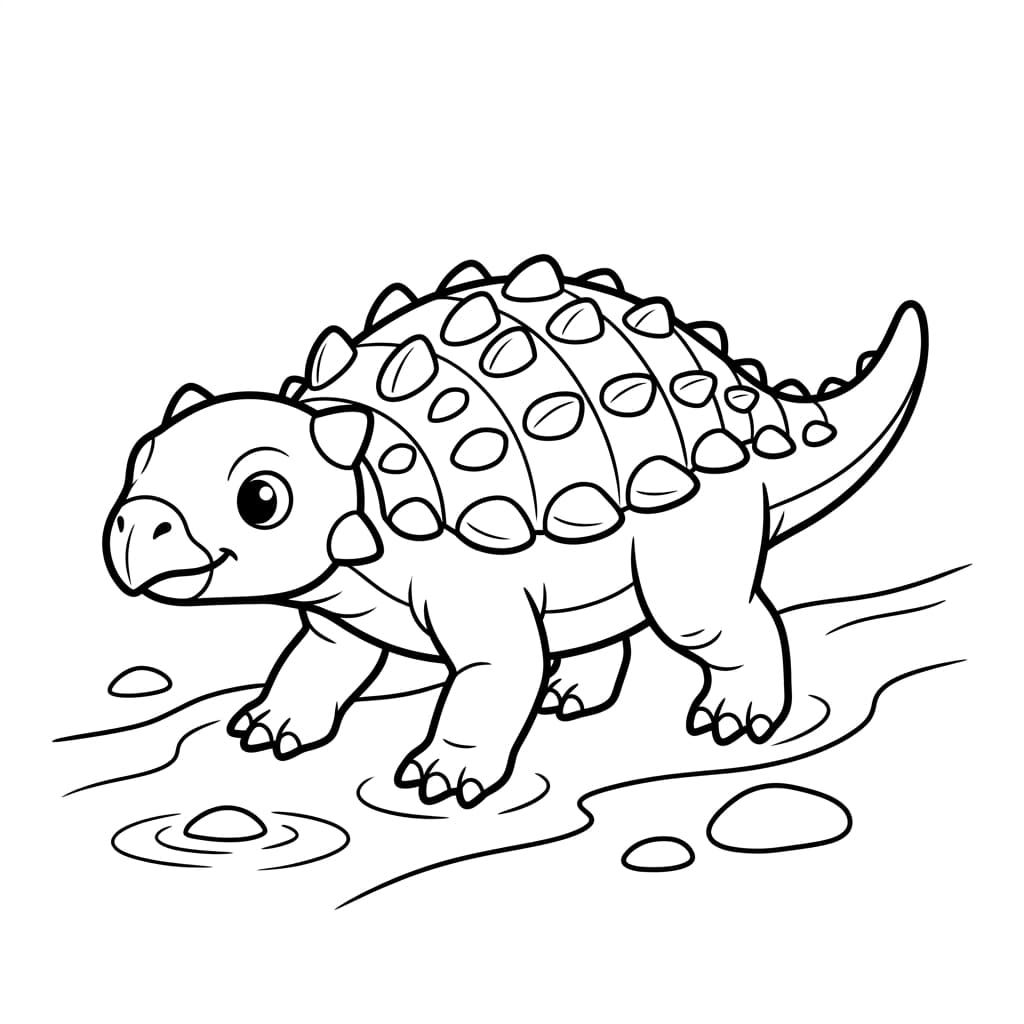 Free Printable Free Liaoningosaurus Facts & Coloring Pages for Kids PDF - High Resolution Sheet 1