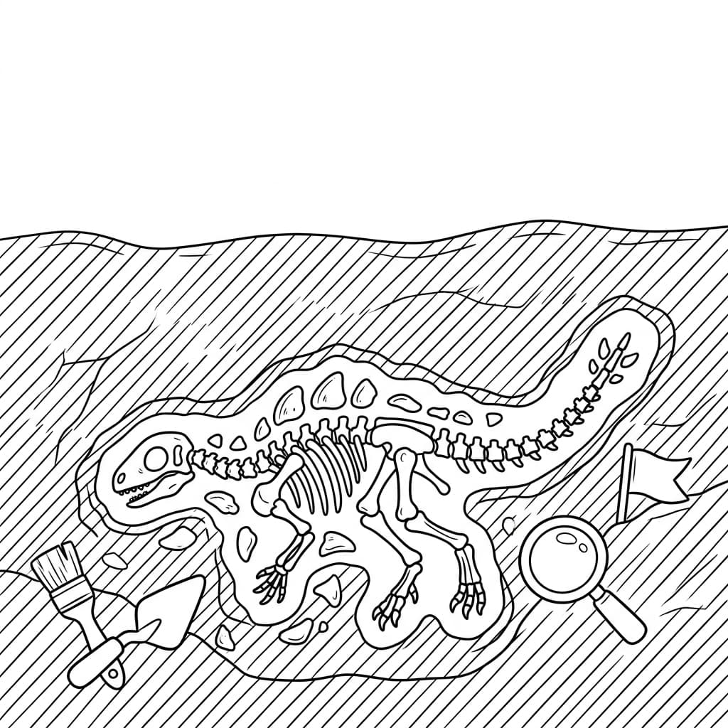 Free Printable Free Liaoningosaurus Facts & Coloring Pages for Kids PDF - High Resolution Sheet 5