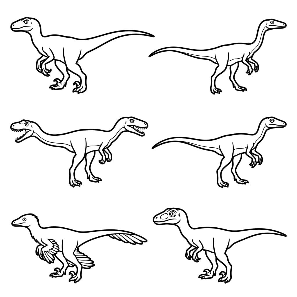 Free Printable Free Masiakasaurus Facts & Coloring Pages for Kids PDF - High Resolution Sheet 3
