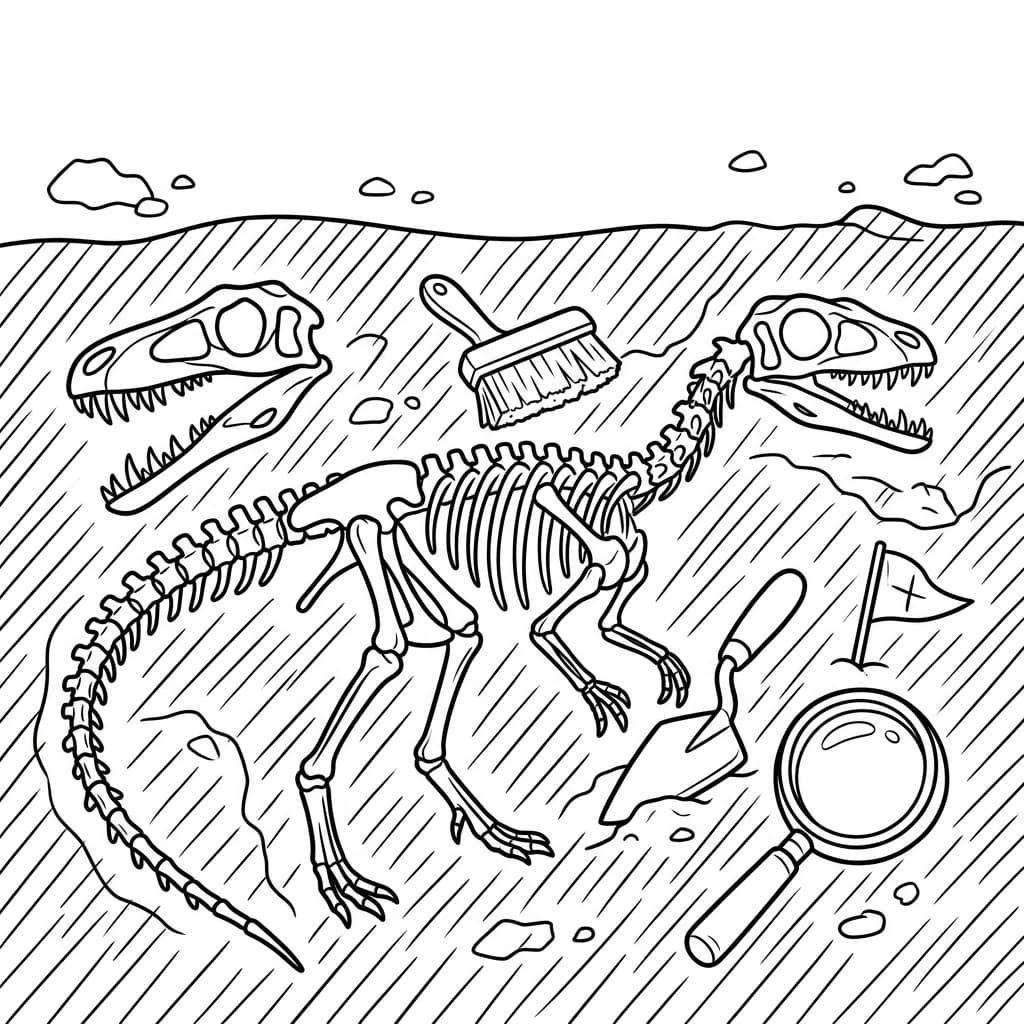 Free Printable Free Masiakasaurus Facts & Coloring Pages for Kids PDF - High Resolution Sheet 5