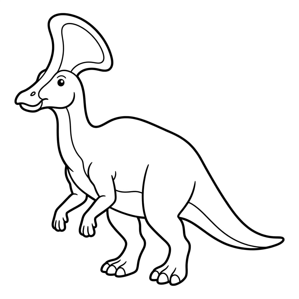 Free Printable Free Olorotitan Facts & Coloring Pages for Kids PDF - High Resolution Sheet 1