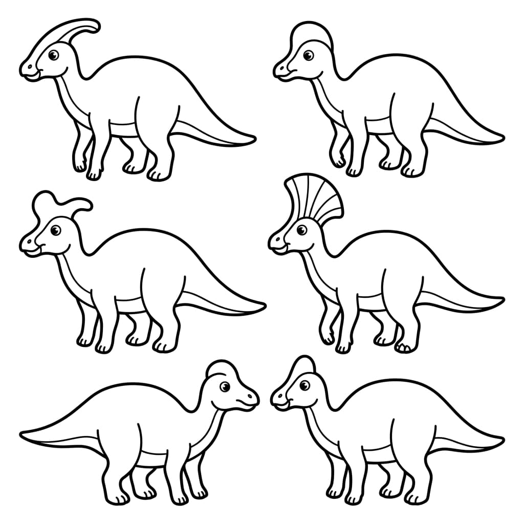 Free Printable Free Olorotitan Facts & Coloring Pages for Kids PDF - High Resolution Sheet 3