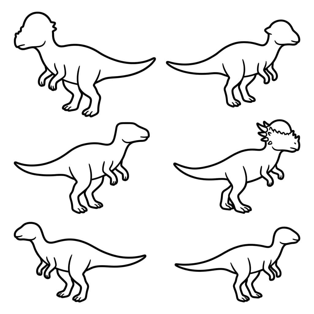 Free Printable Free Stygimoloch Facts & Coloring Pages for Kids PDF - High Resolution Sheet 3