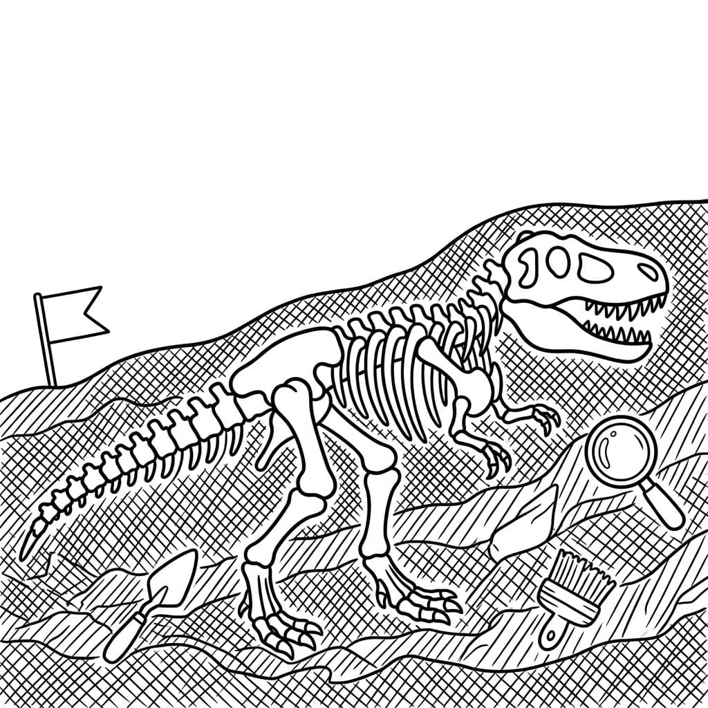 Free Printable Free Tarbosaurus Facts & Coloring Pages for Kids PDF - High Resolution Sheet 5