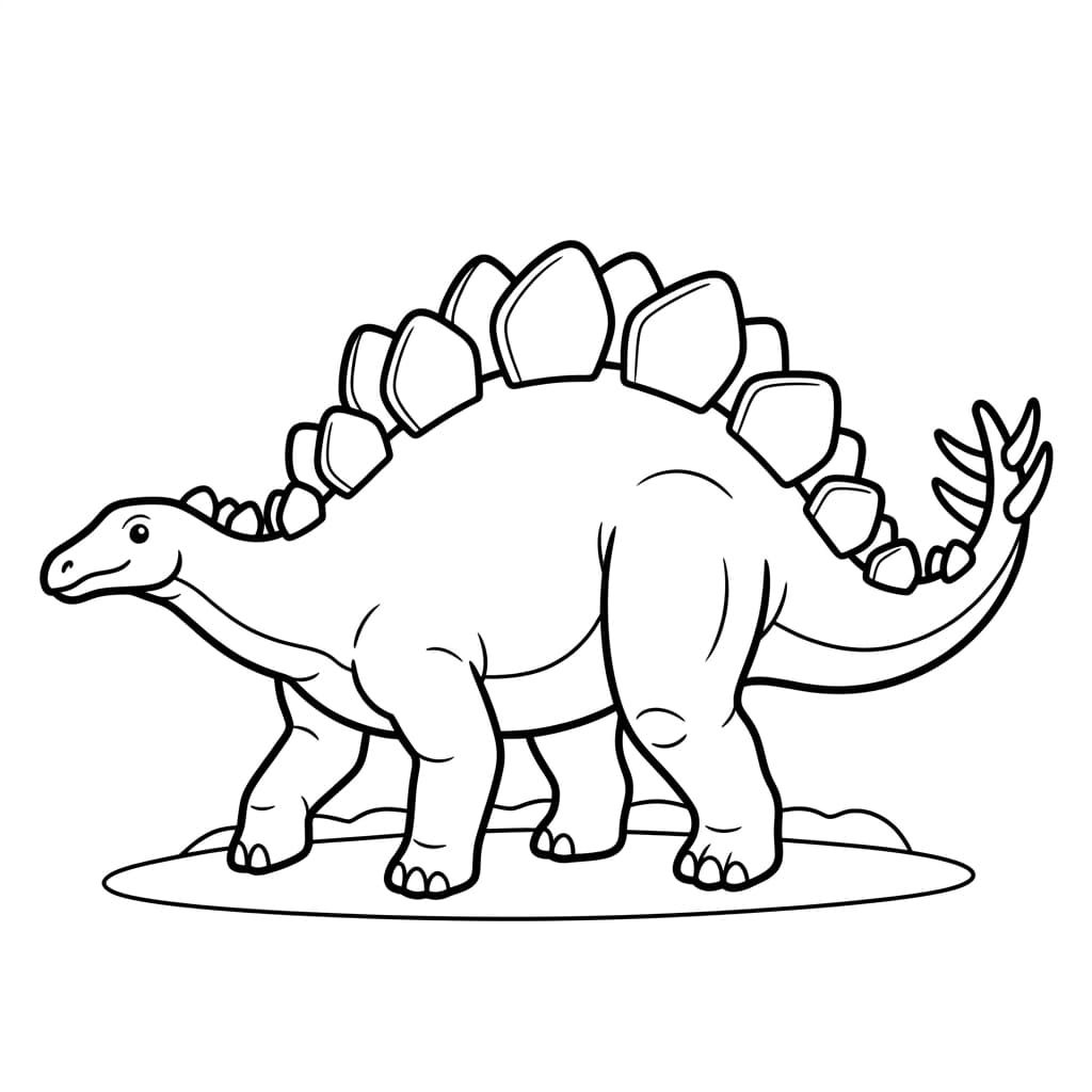 Free Printable Free Wuerhosaurus Facts & Coloring Pages for Kids PDF - High Resolution Sheet 1