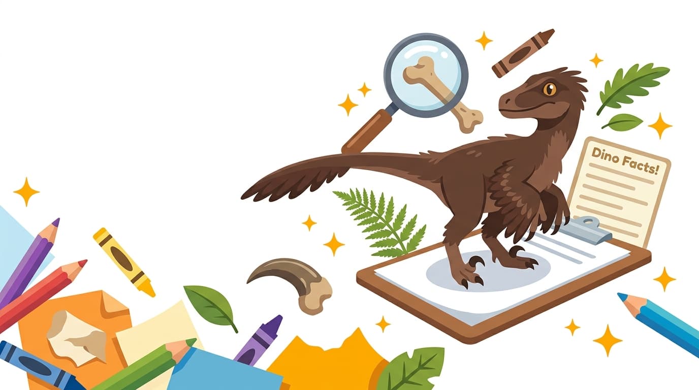 Free Atrociraptor Facts & Coloring Pages for Kids