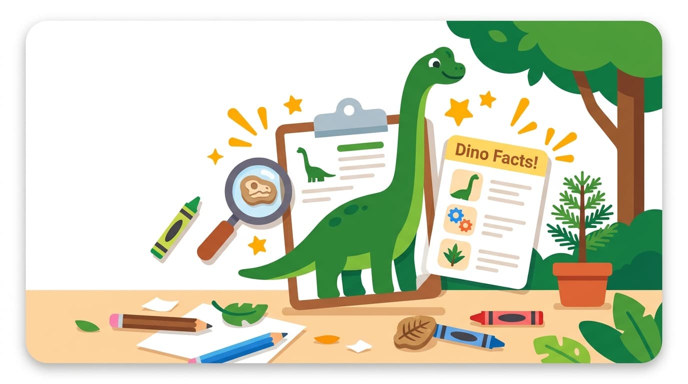 Free Brachiosaurus Facts & Coloring Pages for Kids