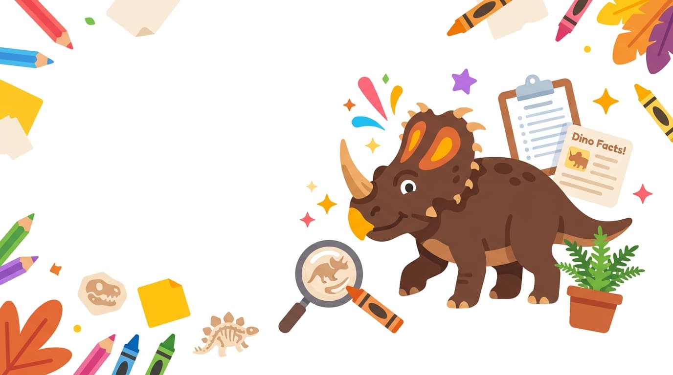 Free Centrosaurus Facts & Coloring Pages for Kids