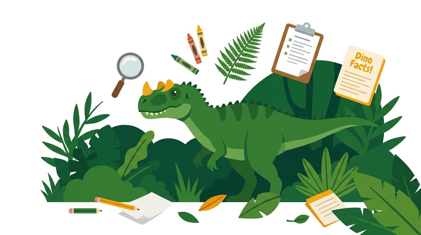 Free Ceratosaurus Facts & Coloring Pages for Kids