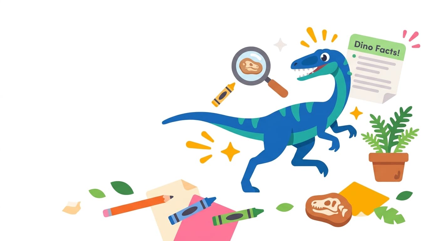 Free Coelophysis Facts & Coloring Pages for Kids