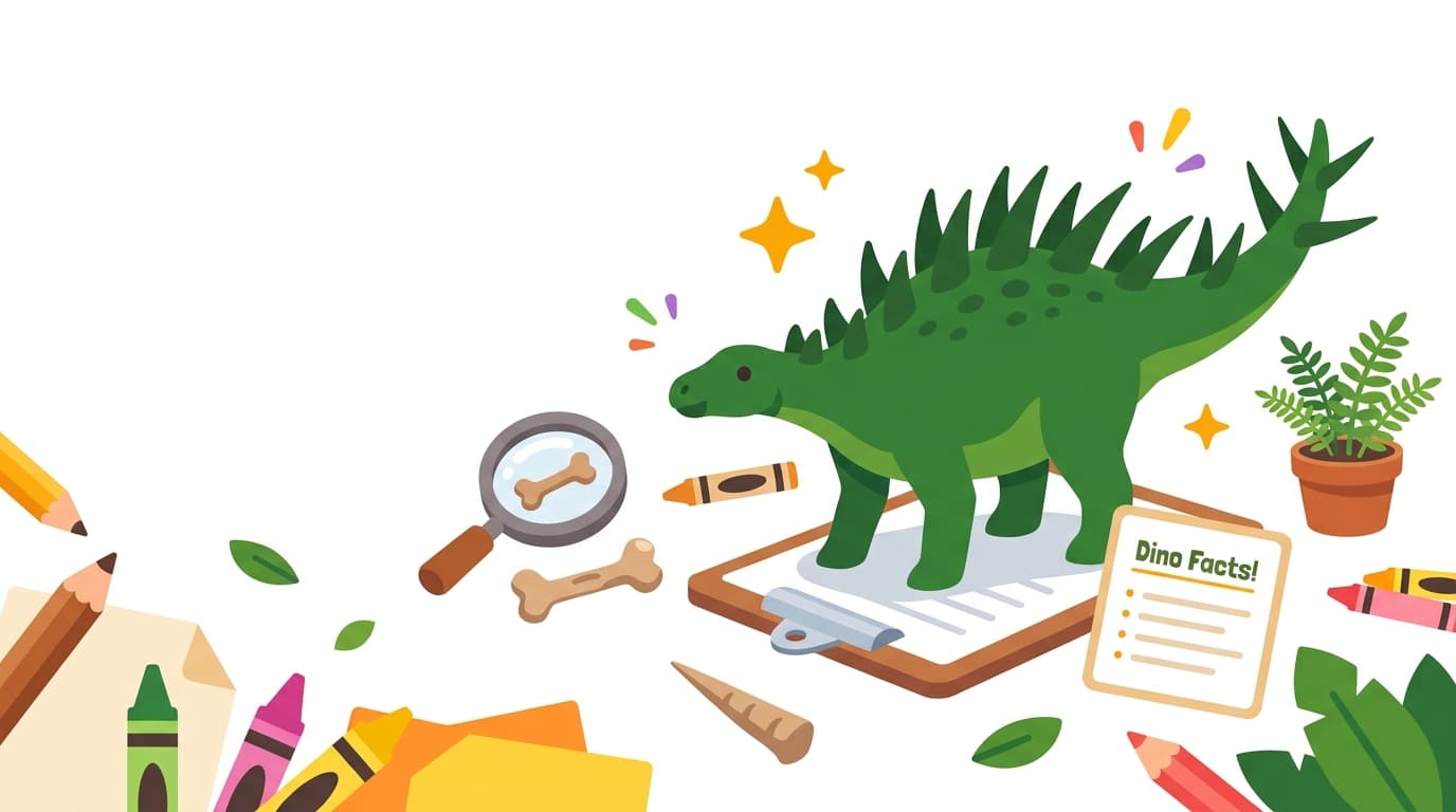 Free Dacentrurus Facts & Coloring Pages for Kids