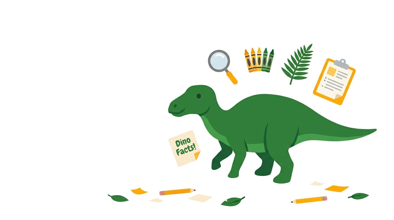 Free Edmontosaurus Facts & Coloring Pages for Kids