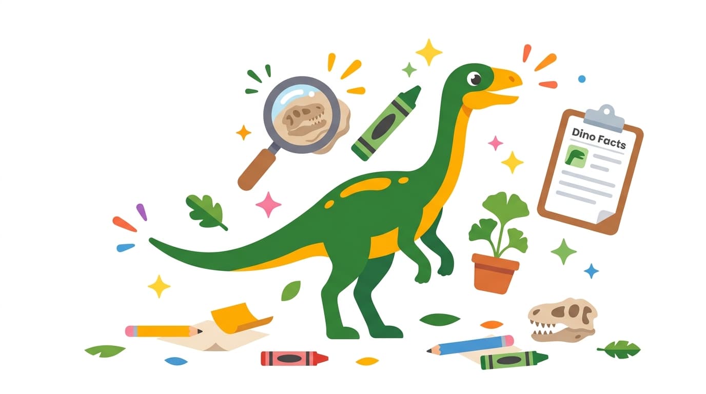 Free Limusaurus Facts & Coloring Pages for Kids