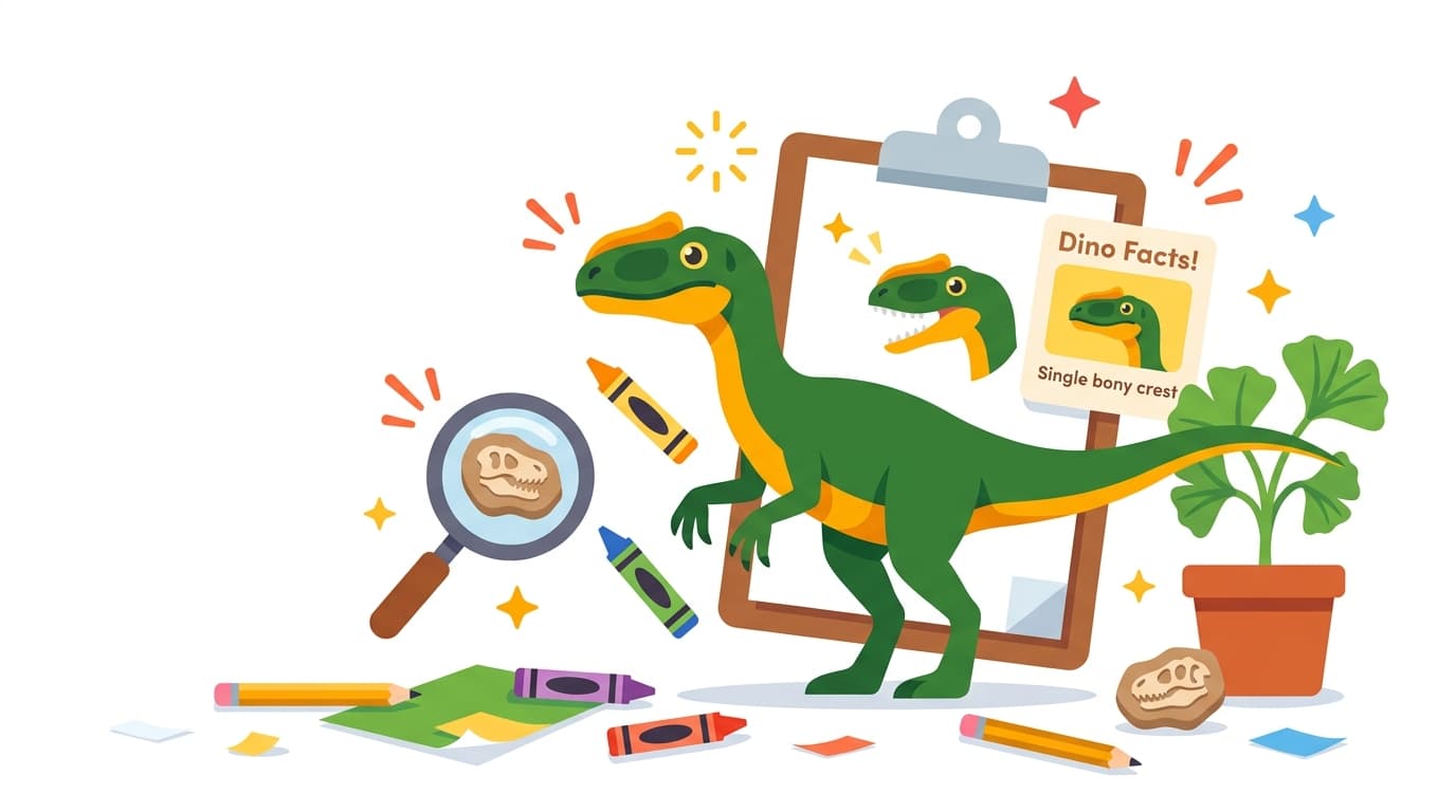 Free Monolophosaurus Facts & Coloring Pages for Kids