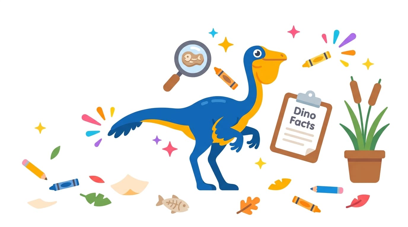 Free Pelecanimimus Facts & Coloring Pages for Kids