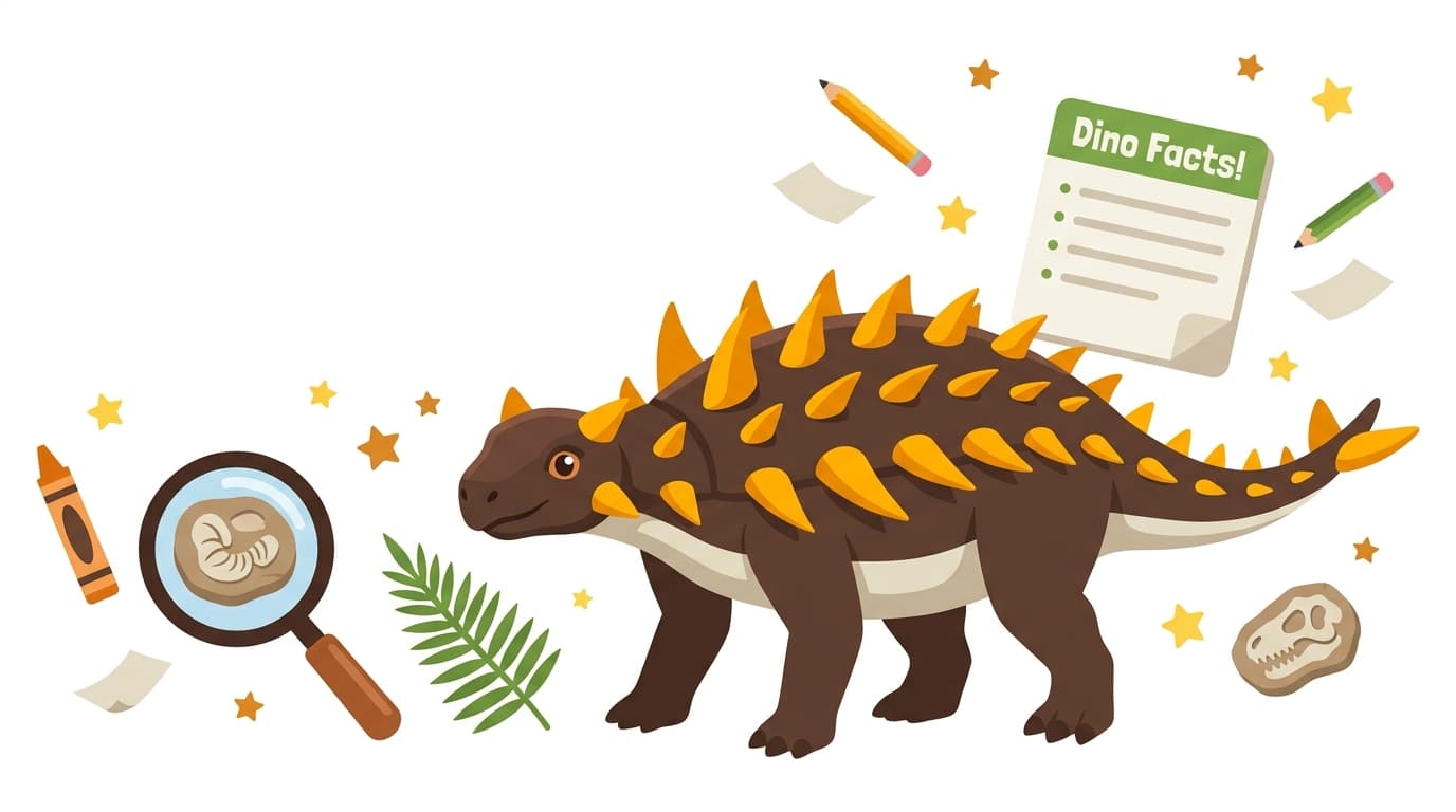Free Polacanthus Facts & Coloring Pages for Kids