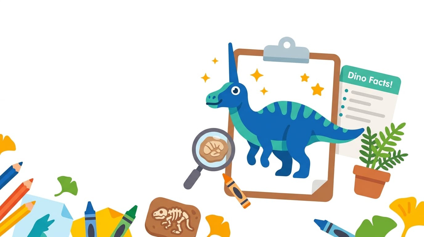 Free Tsintaosaurus Facts & Coloring Pages for Kids
