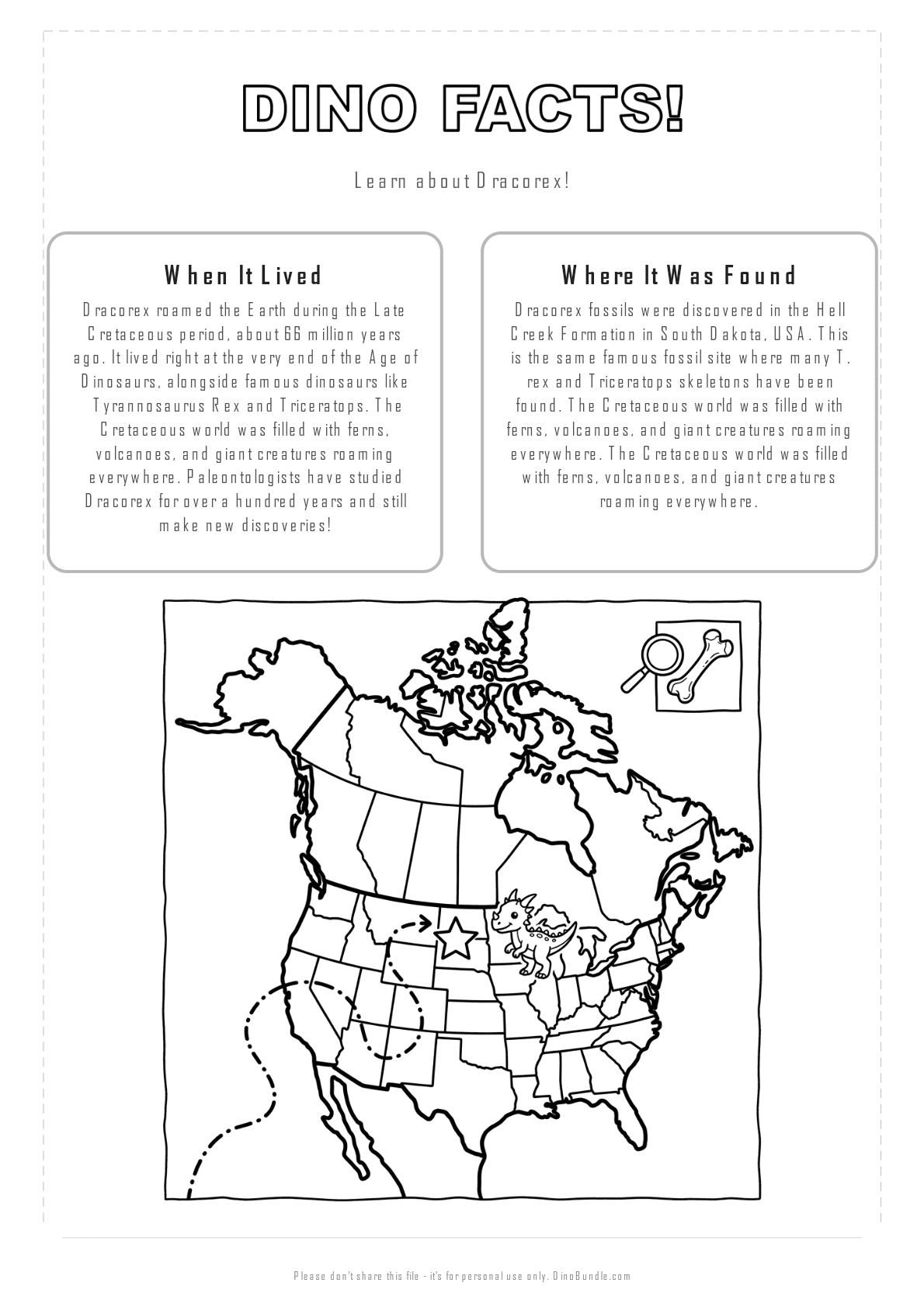 Dracorex printable page 2