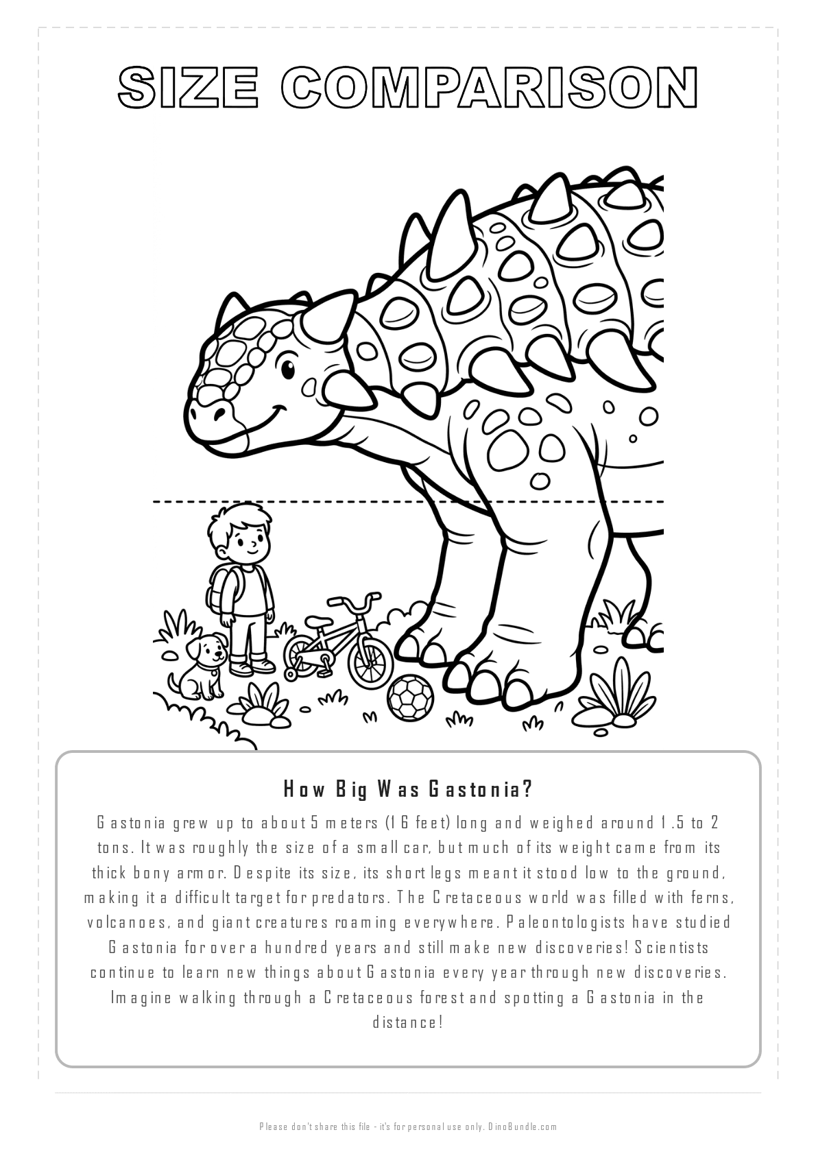 Gastonia printable page 8