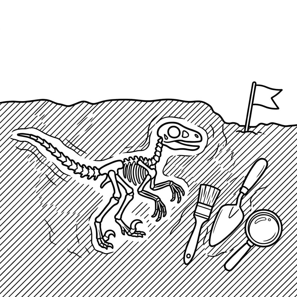 Free Printable Free Bambiraptor Facts & Coloring Pages for Kids PDF - High Resolution Sheet 5