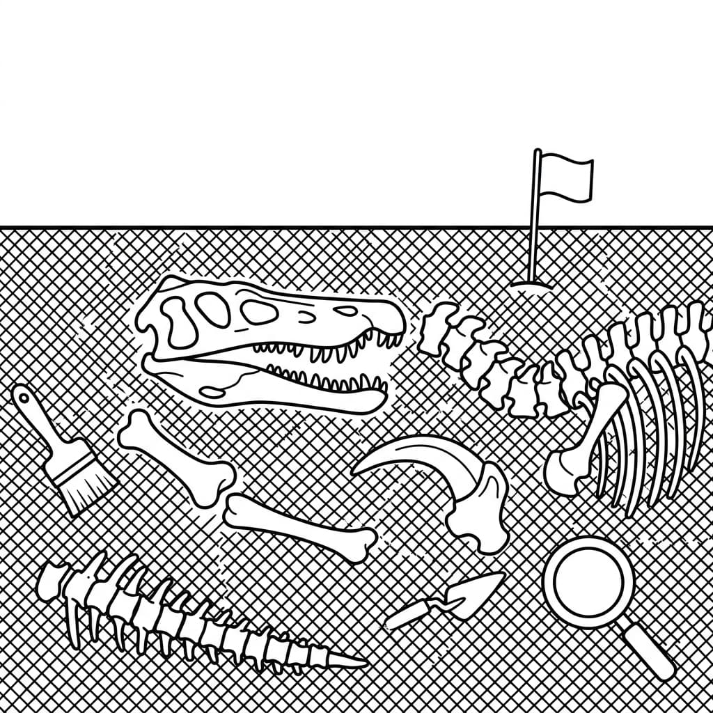 Free Printable Free Baryonyx Facts & Coloring Pages for Kids PDF - High Resolution Sheet 5