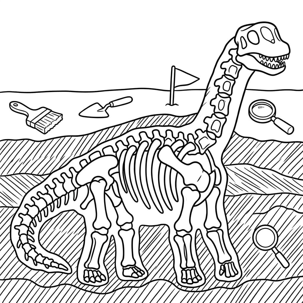 Free Printable Free Camarasaurus Facts & Coloring Pages for Kids PDF - High Resolution Sheet 5