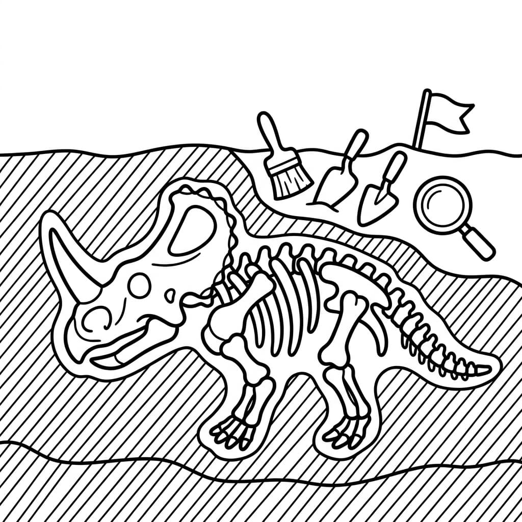 Free Printable Free Centrosaurus Facts & Coloring Pages for Kids PDF - High Resolution Sheet 5