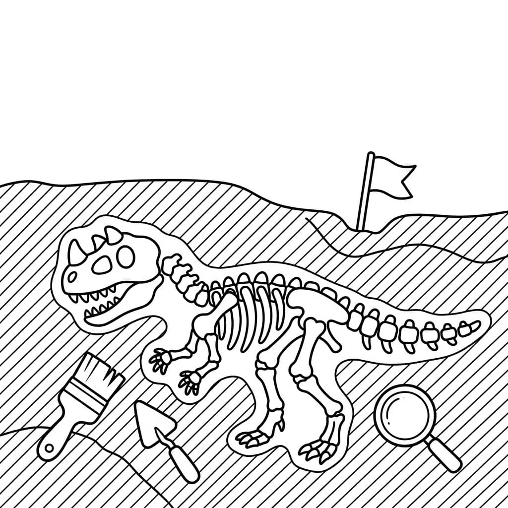 Free Printable Free Ceratosaurus Facts & Coloring Pages for Kids PDF - High Resolution Sheet 5