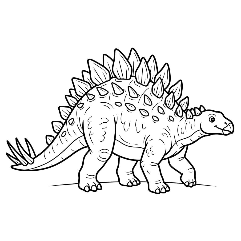 Free Printable Free Chungkingosaurus Facts & Coloring Pages for Kids PDF - High Resolution Sheet 1
