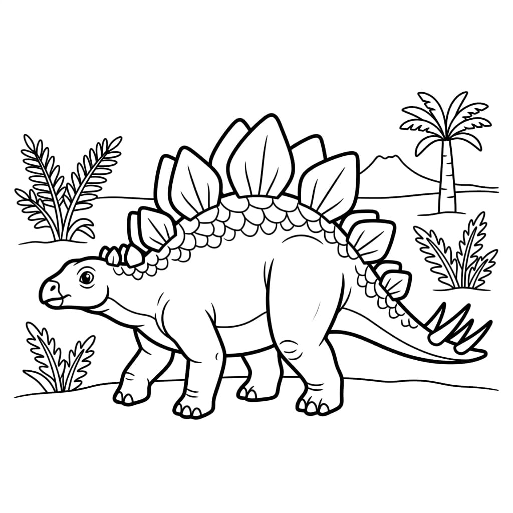 Free Printable Free Chungkingosaurus Facts & Coloring Pages for Kids PDF - High Resolution Sheet 2