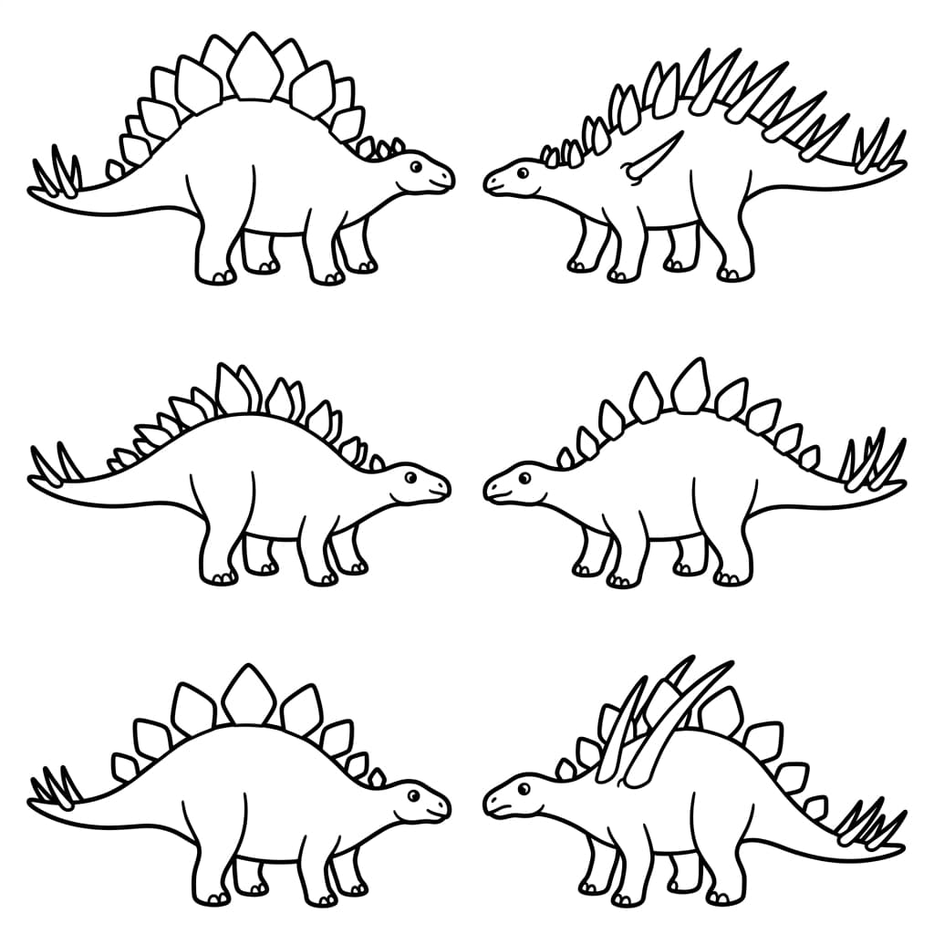 Free Printable Free Chungkingosaurus Facts & Coloring Pages for Kids PDF - High Resolution Sheet 3