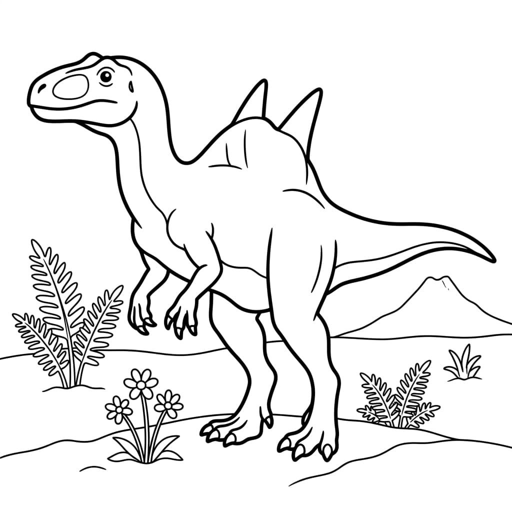 Free Printable Free Concavenator Facts & Coloring Pages for Kids PDF - High Resolution Sheet 2