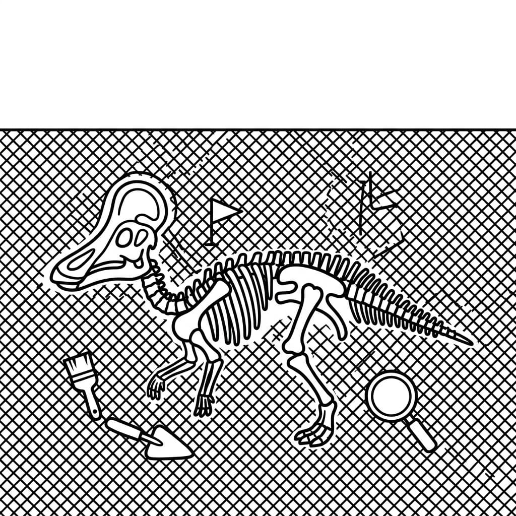 Free Printable Free Corythosaurus Facts & Coloring Pages for Kids PDF - High Resolution Sheet 5