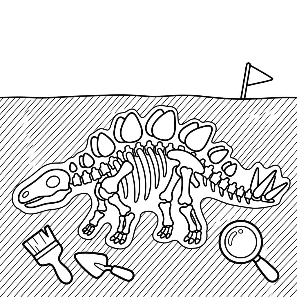 Free Printable Free Dacentrurus Facts & Coloring Pages for Kids PDF - High Resolution Sheet 5