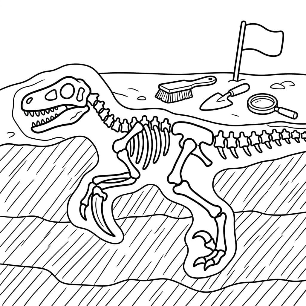 Free Printable Free Dakotaraptor Facts & Coloring Pages for Kids PDF - High Resolution Sheet 5