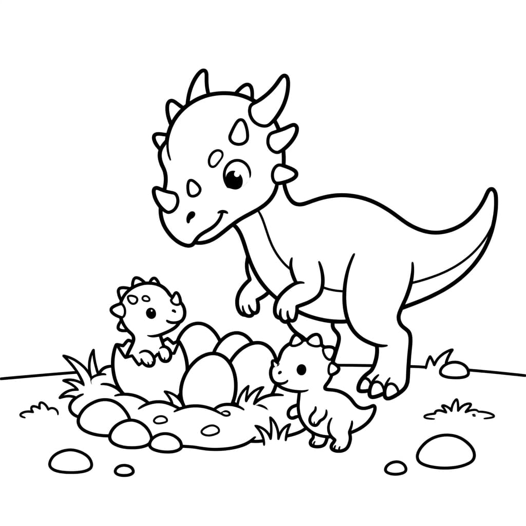 Free Printable Free Dracorex Facts & Coloring Pages for Kids PDF - High Resolution Sheet 4