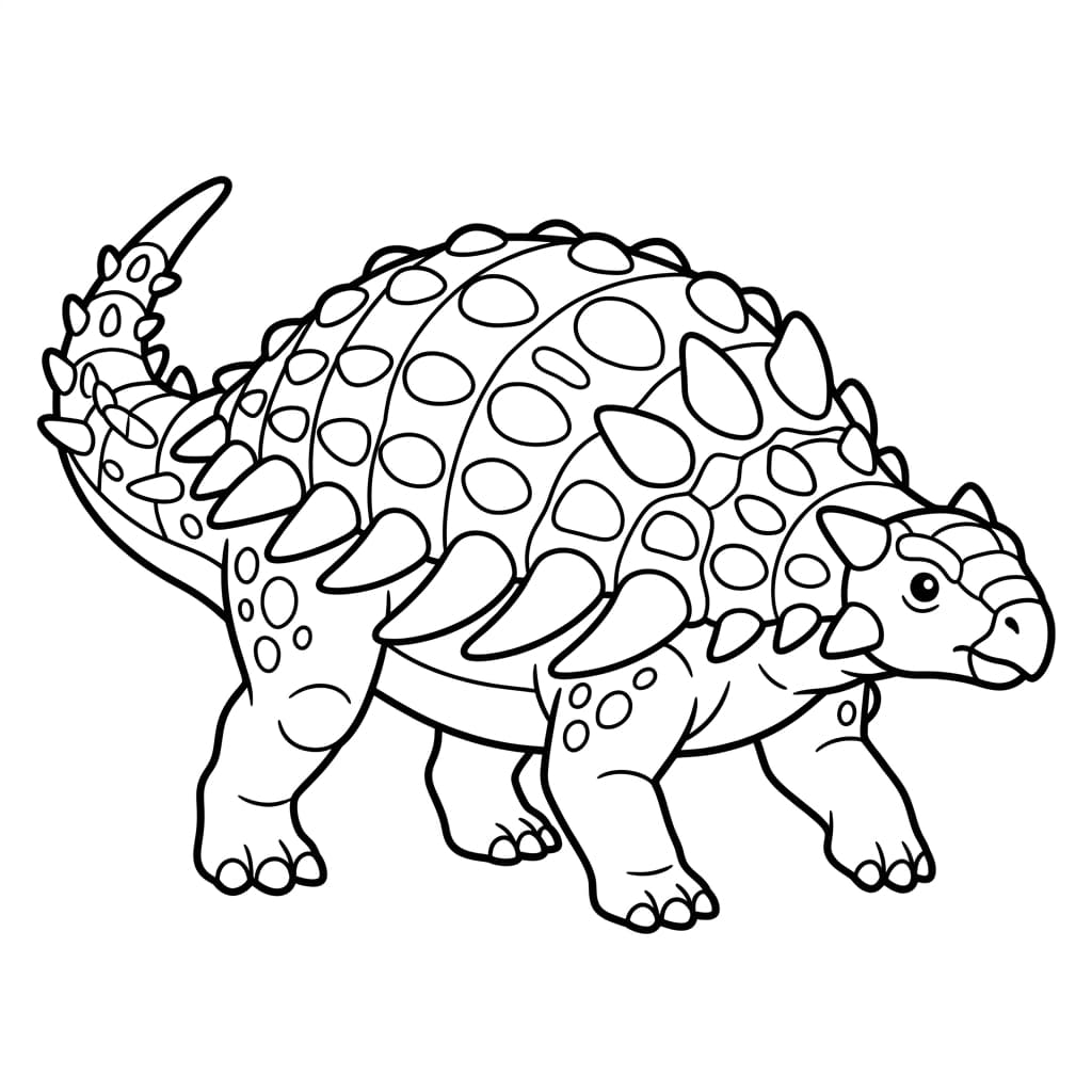 Free Printable Free Edmontonia Facts & Coloring Pages for Kids PDF - High Resolution Sheet 1