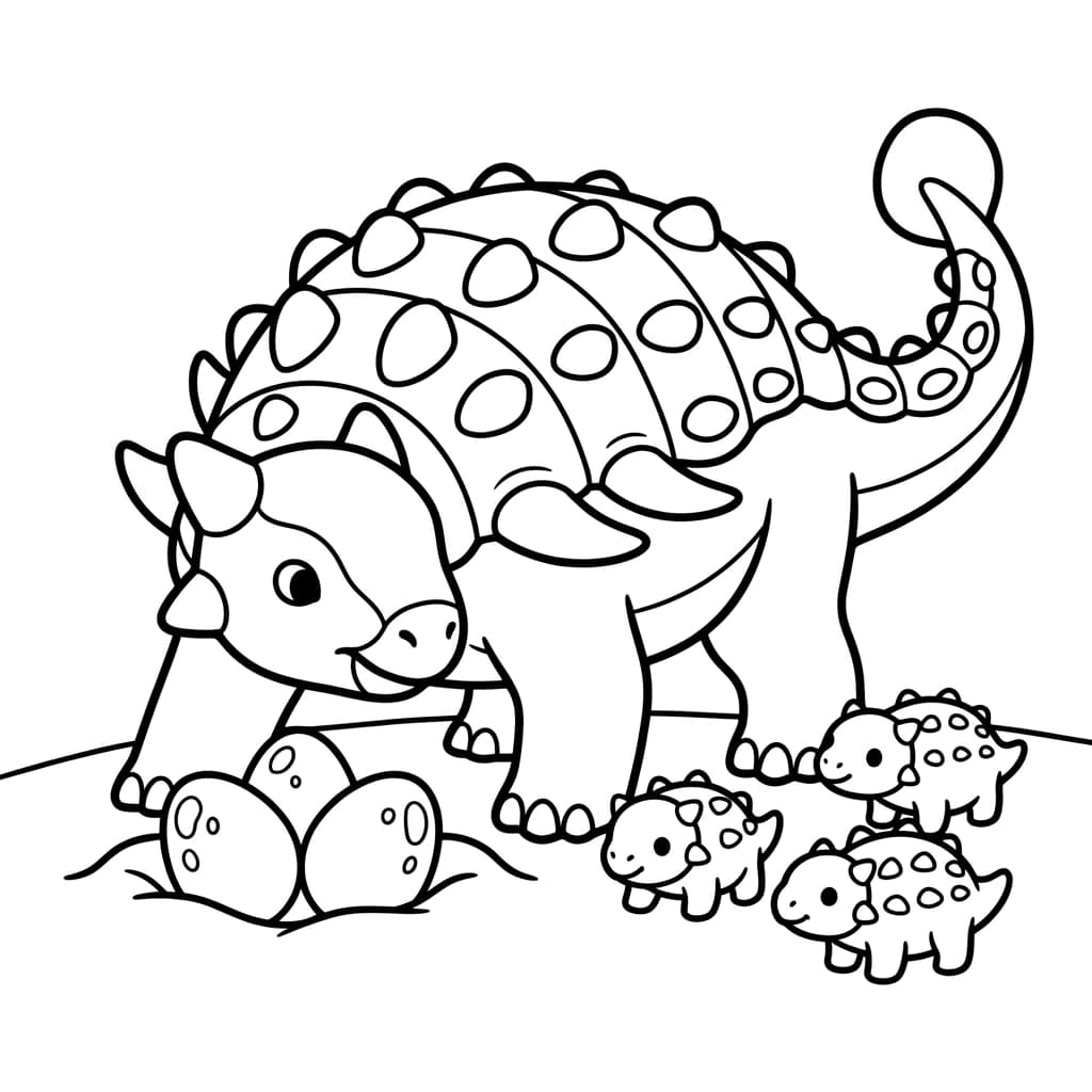 Free Printable Free Edmontonia Facts & Coloring Pages for Kids PDF - High Resolution Sheet 4