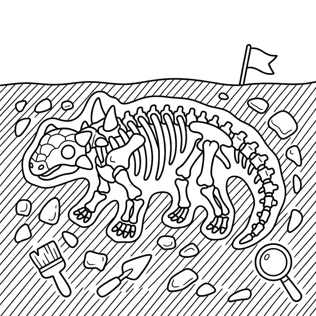 Free Printable Free Edmontonia Facts & Coloring Pages for Kids PDF - High Resolution Sheet 5