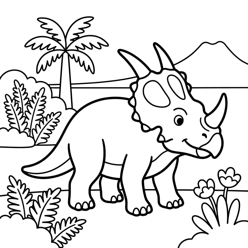 Free Printable Free Einiosaurus Facts & Coloring Pages for Kids PDF - High Resolution Sheet 2